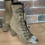 Botine piele naturala Goldie
