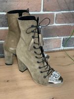 Botine piele naturala Goldie