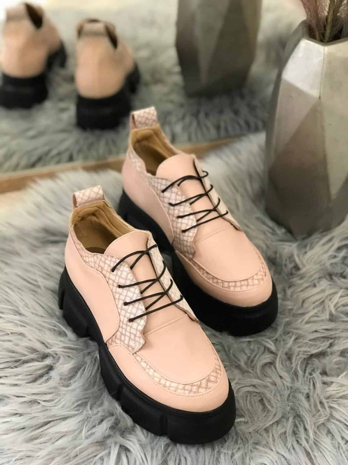 Pantofi piele natural Royvell - imagine 4