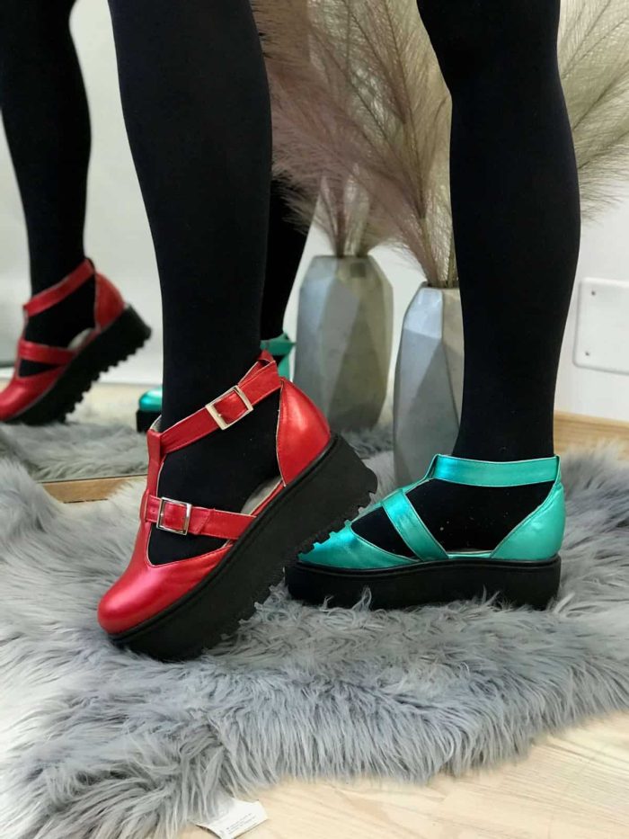 Sandale piele naturala Rabami - imagine 4