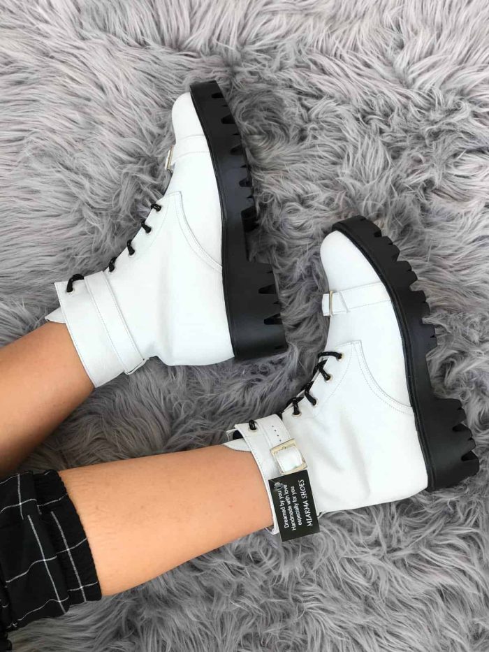 Ghete piele naturala Kory - imagine 2