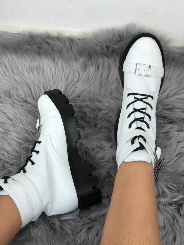 Ghete piele naturala Kory - imagine 3