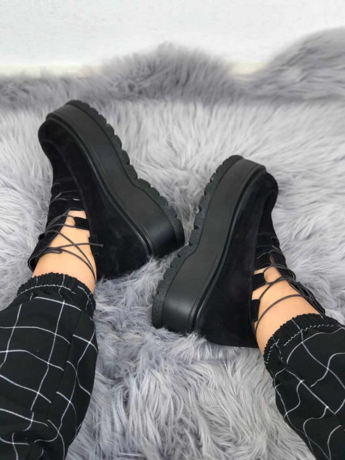 Pantofi piele naturala Izpa - imagine 2