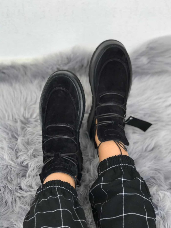 Pantofi piele naturala Izpa - imagine 3