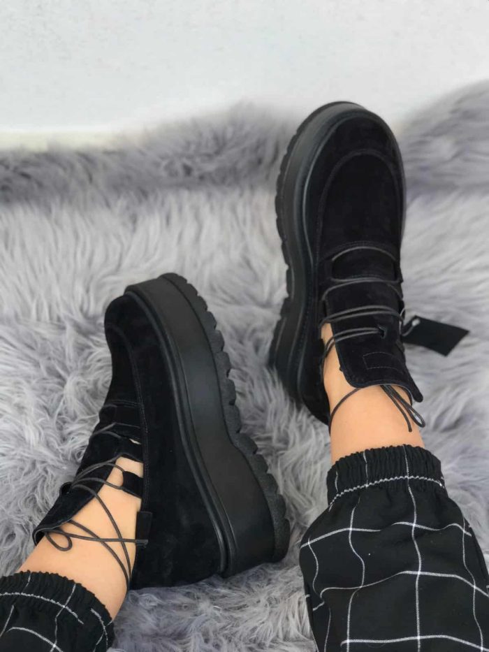 Pantofi piele naturala Izpa - imagine 4