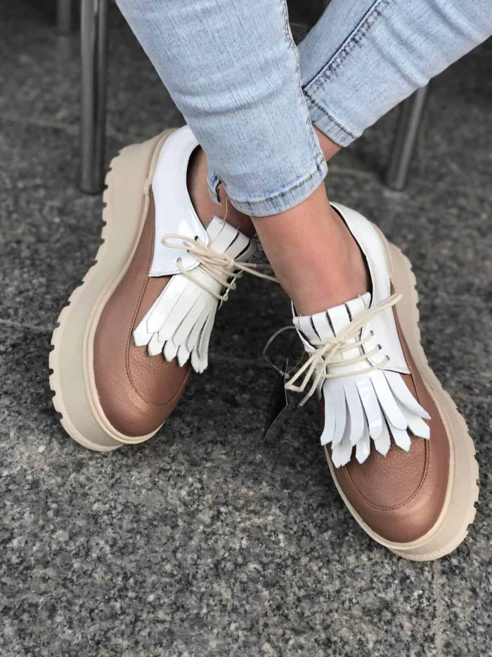 Pantofi piele naturala Lyssina Mode - imagine 2