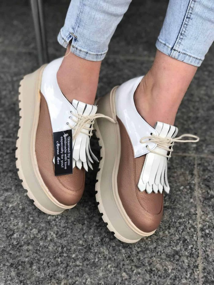 Pantofi piele naturala Lyssina Mode - imagine 3