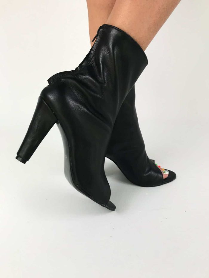 Botine vara piele naturala Adilene - imagine 4