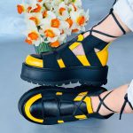 Ghete vara piele naturala Brook