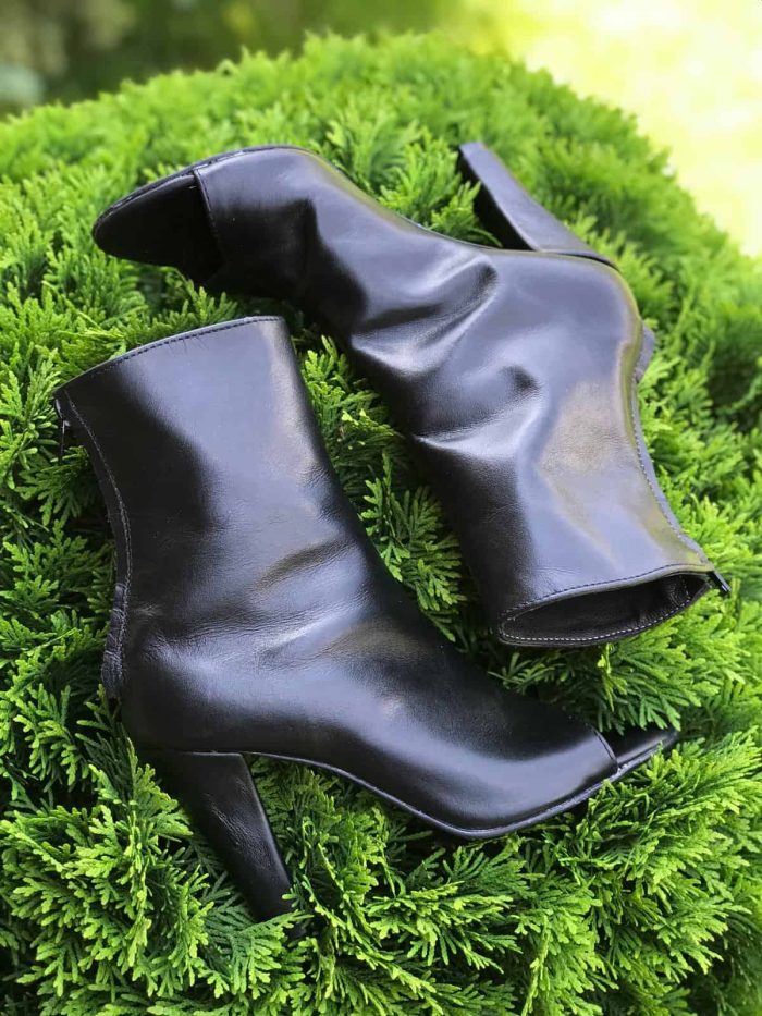 Botine vara piele naturala Adilene - imagine 6
