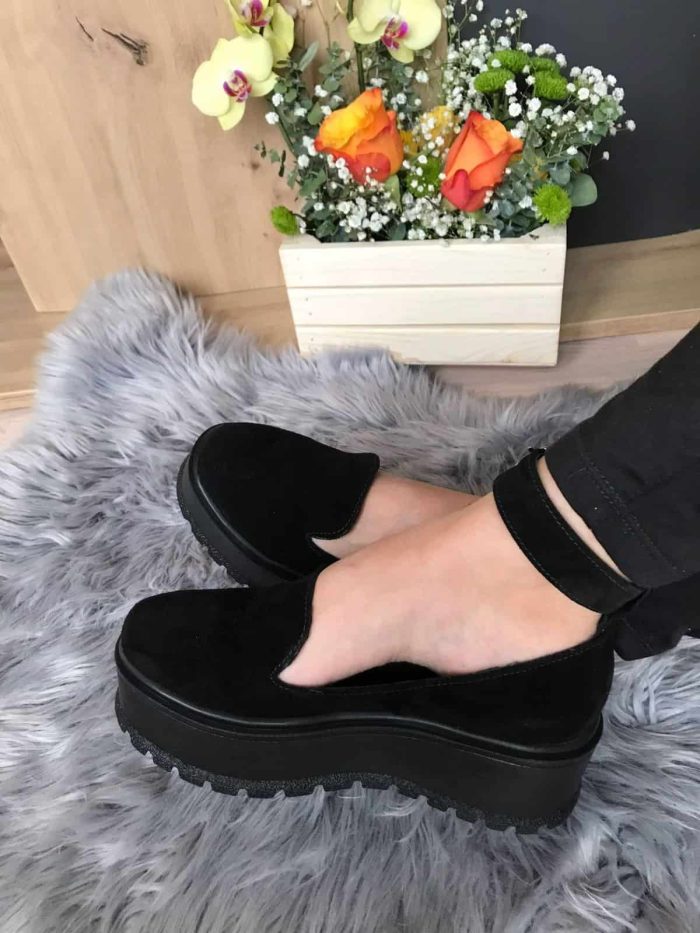 Balerini piele naturala Dramba - imagine 2