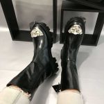 Ghete piele naturala Elina Smarald