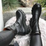 Ghete piele naturala Afterwalk