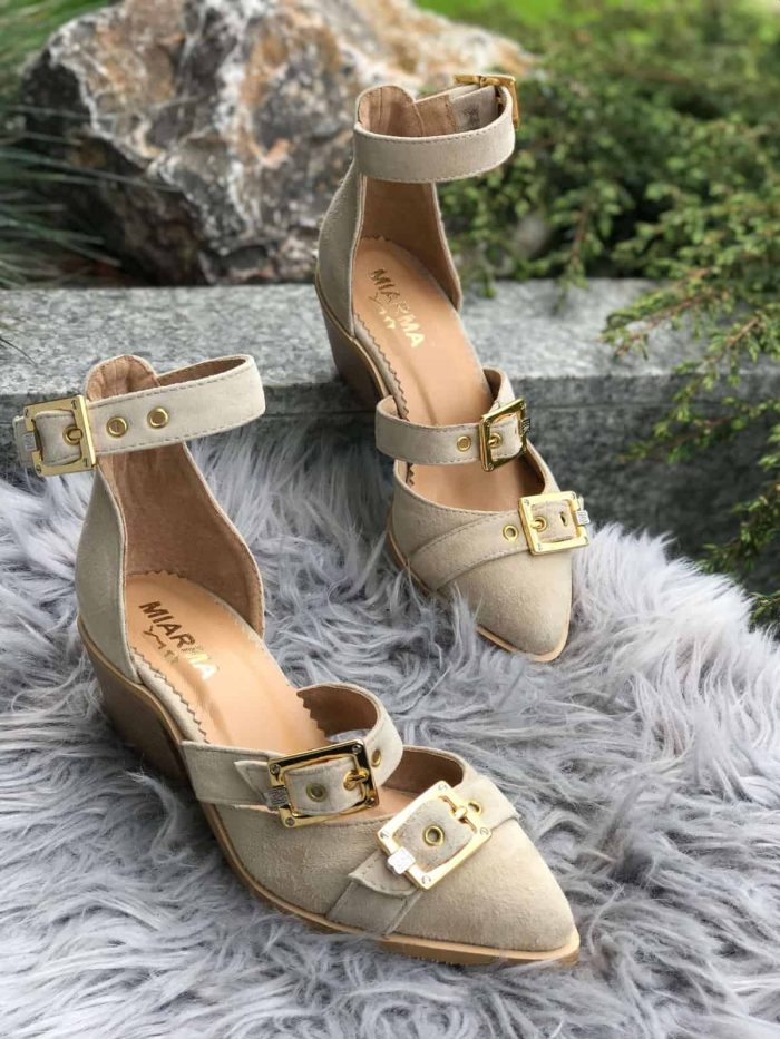 Sandale piele naturala Micros - imagine 3