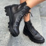 Ghete piele naturala Kemini