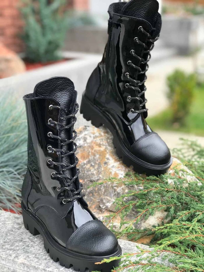 Ghete piele naturala Greynight - imagine 4