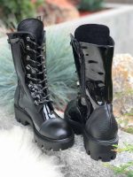 Ghete piele naturala Greynight - imagine 5