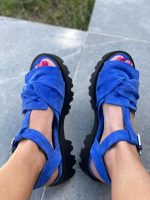 Sandale piele naturala Cily Blue