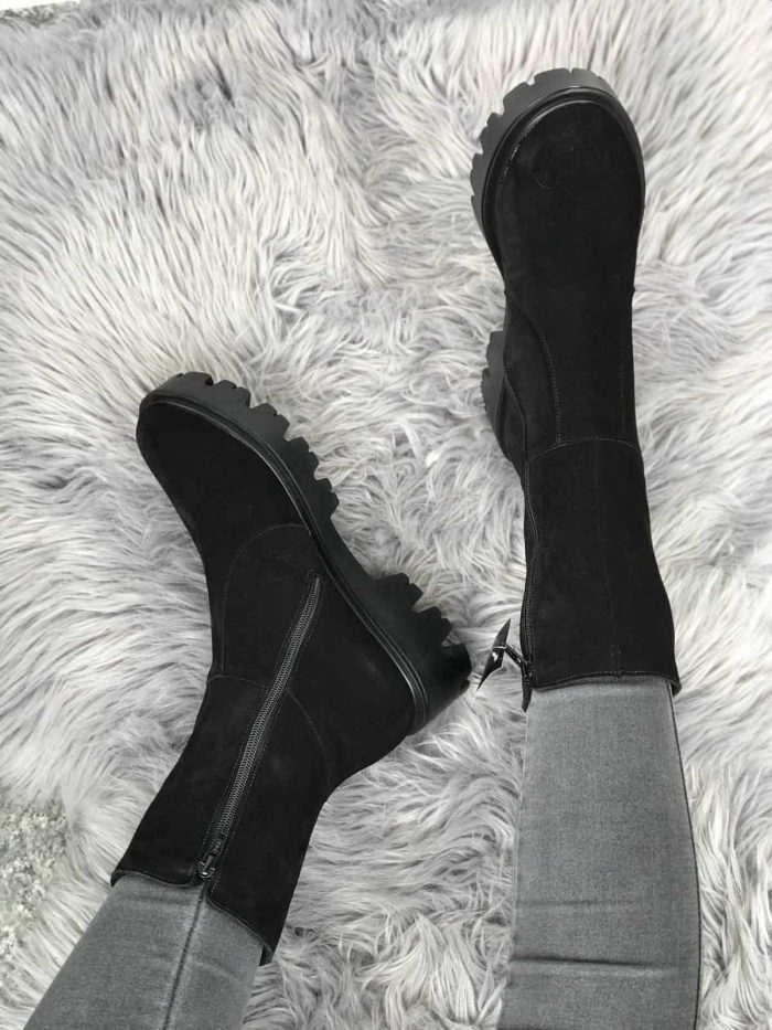 Ghete piele naturala Varna - imagine 2