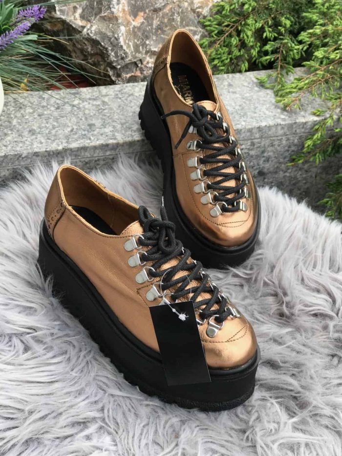 Pantofi piele naturala Goldsand - imagine 4