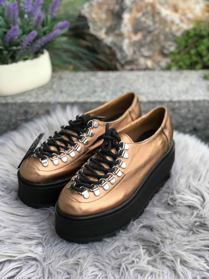 Pantofi piele naturala Goldsand - imagine 3