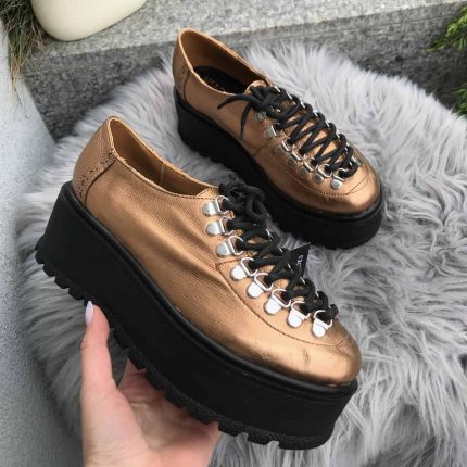 Pantofi piele naturala Goldsand