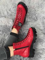 Ghete piele naturala Sofia - imagine 2