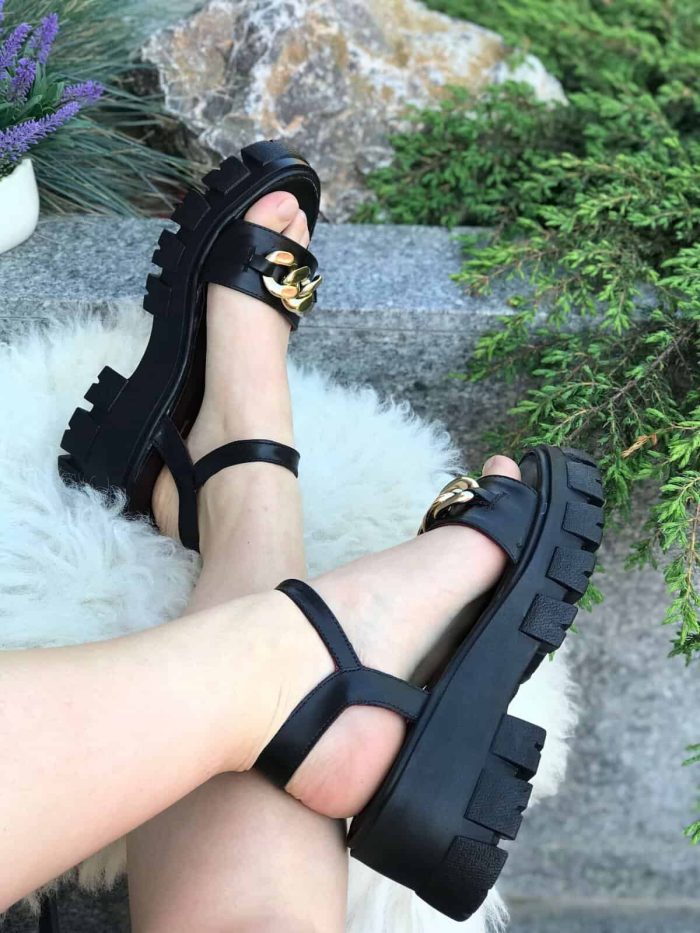 Sandale piele naturala Madari - imagine 4