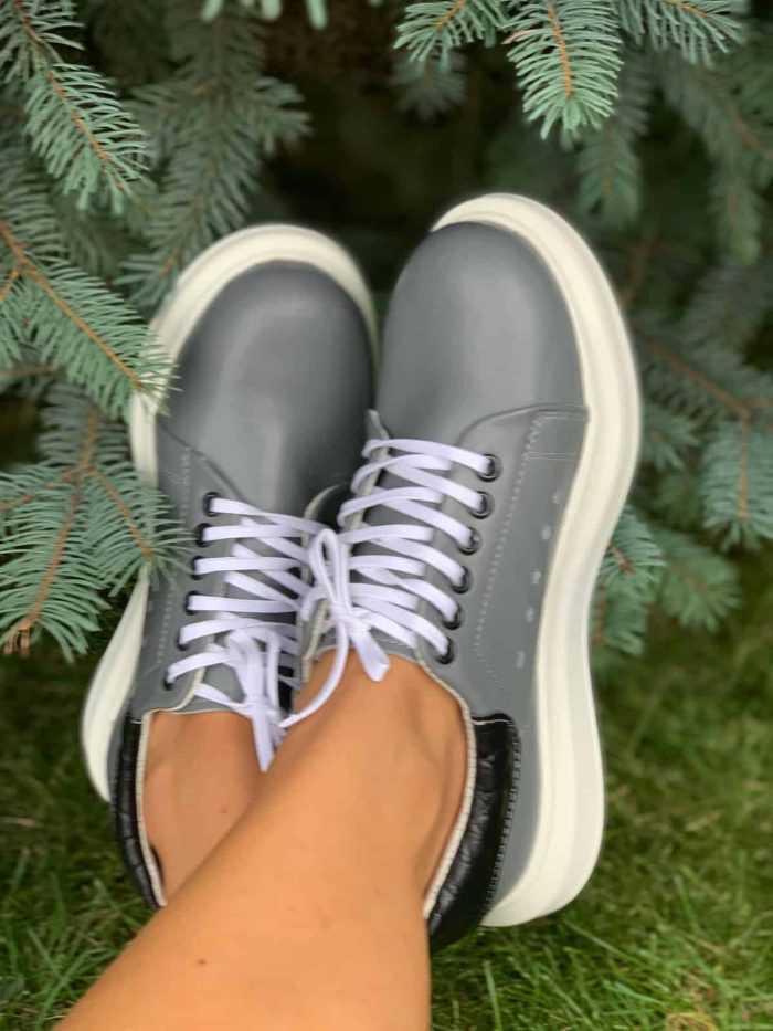 Pantofi sport piele naturala Angy - imagine 6