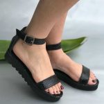 Sandale piele naturala Tora Snake