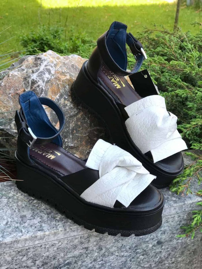 Sandale piele naturala Explisa - imagine 2