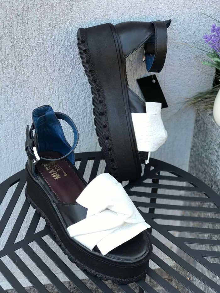 Sandale piele naturala Explisa - imagine 4