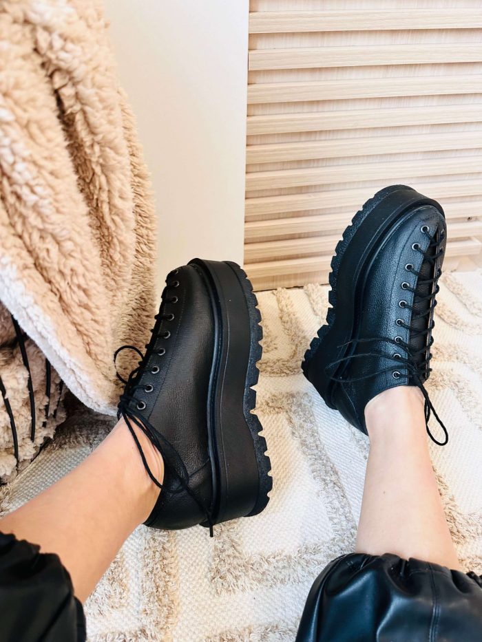 Pantofi piele naturala Adelyn - imagine 3
