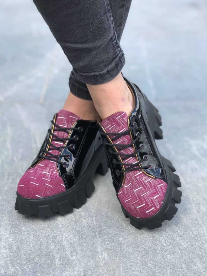 Pantofi piele naturala Hanz - imagine 2
