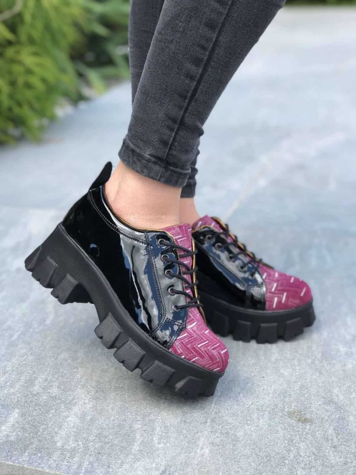 Pantofi piele naturala Hanz - imagine 3