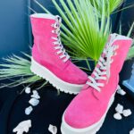 Ghete vara piele naturala Olga Roz