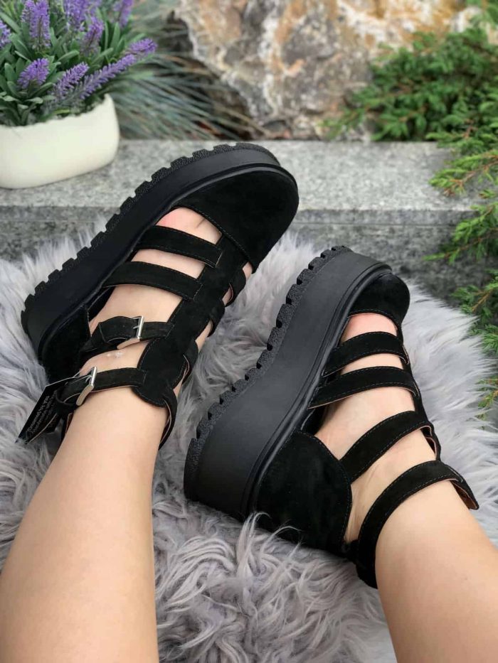 Sandale piele naturala Luissana - imagine 2