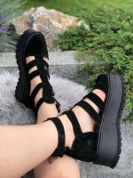 Sandale piele naturala Luissana - imagine 3