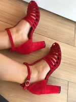 Sandale cu toc piele naturala Ailis - imagine 3