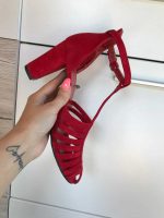 Sandale cu toc piele naturala Ailis - imagine 5