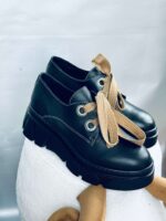 Pantofi piele naturala Primar Black - imagine 3