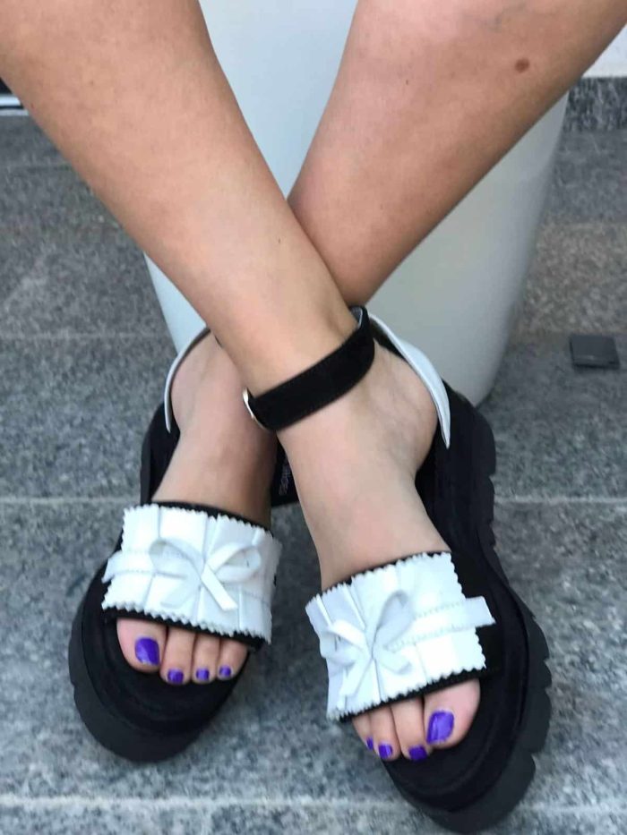 Sandale piele naturala Scarlet Mode - imagine 2