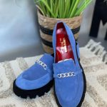 Mocasini piele naturala Addie