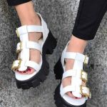 Sandale piele naturala Fideria