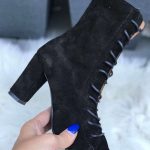 Botine piele naturala Anisia