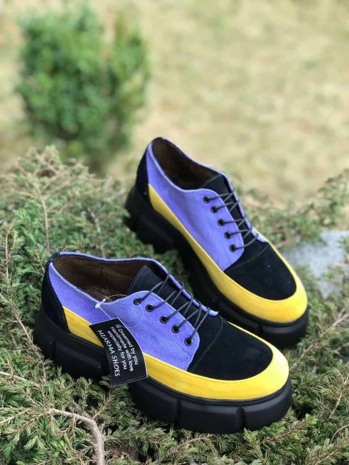 Pantofi piele naturala Irza - imagine 5