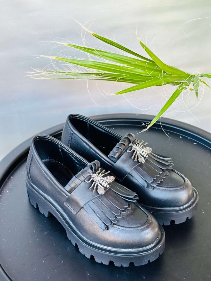 Pantofi piele naturala Motto - imagine 2