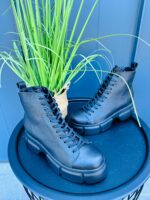 Ghete piele naturala  Chilli - imagine 2