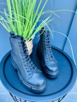 Ghete piele naturala  Chilli - imagine 4