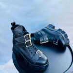 Ghete piele naturala Three Belty